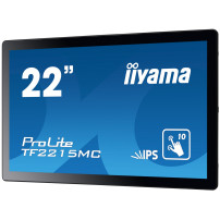 iiyama ProLite TF2215MC-B2 Monitor PC 54,6 cm (21.5") 1920 x 1080 Pixel Full HD LED Touch screen Multi utente Nero