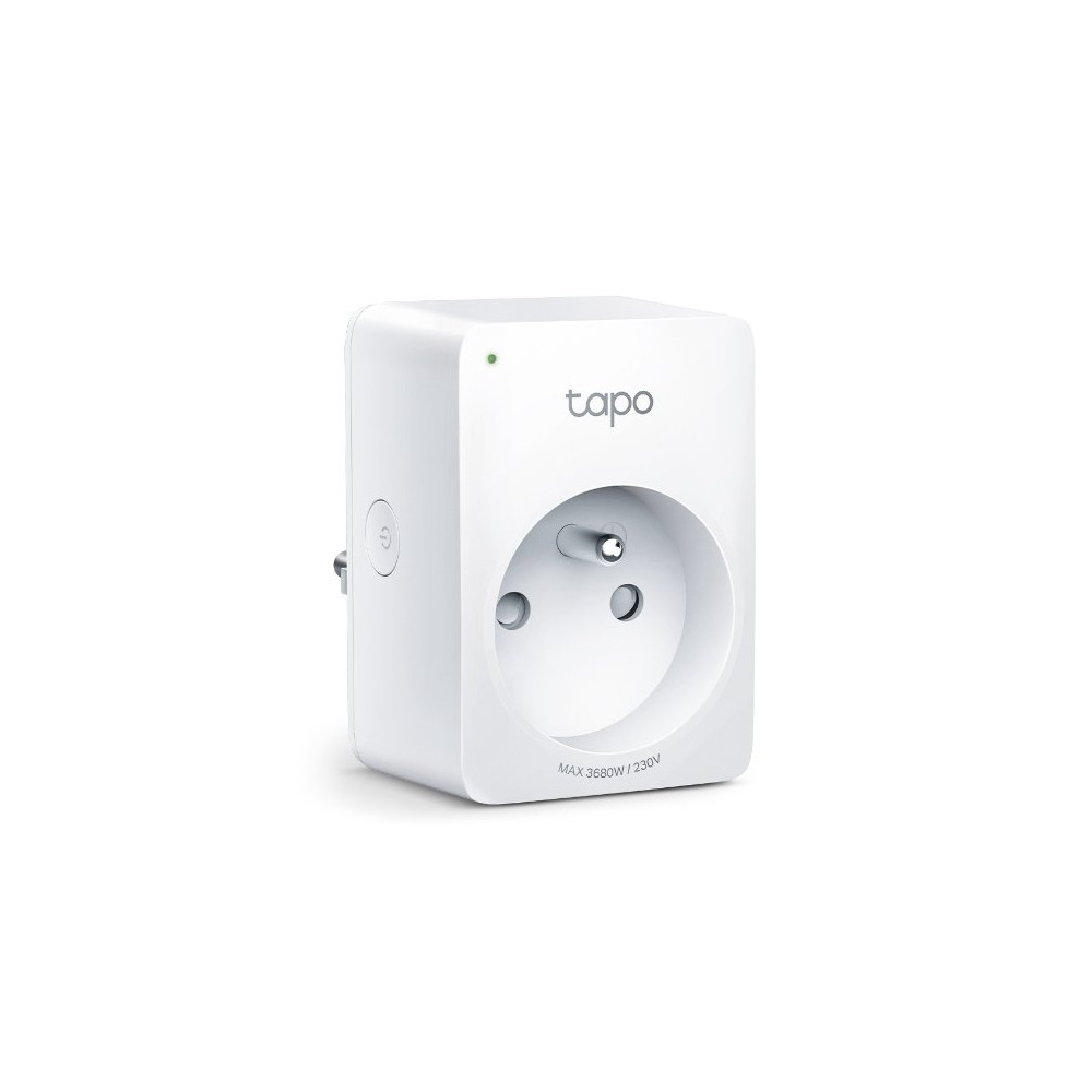 TP-Link Tapo Mini Smart Wi-Fi Socket Energy Monitor presa intelligente 3680 W Casa Bianco