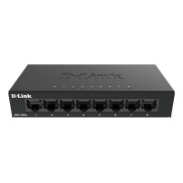 D-Link DGS-108GL Non gestito Gigabit Ethernet (10/100/1000) Nero