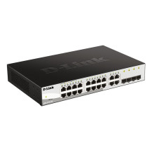 D-Link DGS-1210-20 Gestito L2 Gigabit Ethernet (10/100/1000) 1U Nero