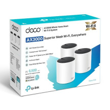 TP-Link DECO X55 (3-Pack) Dual-band (2.4 GHz/5 GHz) Wi-Fi 6 (802.11ax) Bianco Interno
