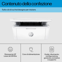 HP LaserJet Stampante multifunzione M140w