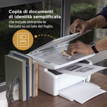 HP LaserJet Stampante multifunzione M140w