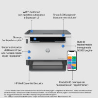 HP LaserJet Stampante multifunzione Tank 2604dw