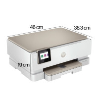 HP ENVY Inspire 7220e Wireless All-in-One Colore Stampante, Instant Ink; Fotocopiatrice, scanner