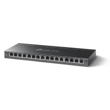 TP-Link TL-SG116P switch di rete Non gestito Gigabit Ethernet (10/100/1000) Supporto Power over Ethernet (PoE) Nero