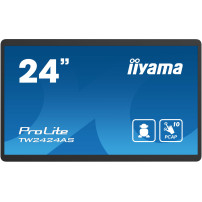 iiyama TW2424AS-B1 Monitor PC 60,5 cm (23.8") 1920 x 1080 Pixel 4K Ultra HD Touch screen Nero