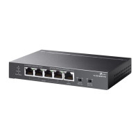 TP-Link TL-SG1005P-PD switch di rete Gigabit Ethernet (10/100/1000) Supporto Power over Ethernet (PoE) Nero