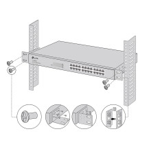 TP-Link Omada RackMount Kit-13 Kit di montaggio