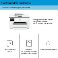 HP OfficeJet Pro 9730e Wireless All-in-One Colore Stampante, Instant Ink; Stampa fronte/retro