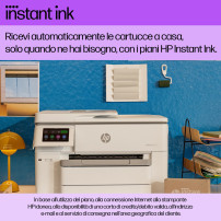 HP OfficeJet Pro 9730e Wireless All-in-One Colore Stampante, Instant Ink; Stampa fronte/retro
