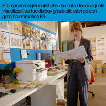 HP OfficeJet Pro 9730e Wireless All-in-One Colore Stampante, Instant Ink; Stampa fronte/retro