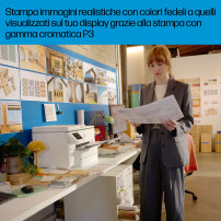 HP OfficeJet Pro 9730e Wireless All-in-One Colore Stampante, Instant Ink; Stampa fronte/retro