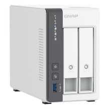 QNAP TS-216G server NAS e di archiviazione Tower Cortex-A Cortex-A55 4 GB HDD Bianco