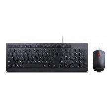 Lenovo 4X30L79909 tastiera Mouse incluso Universale USB QWERTZ Polacco Nero