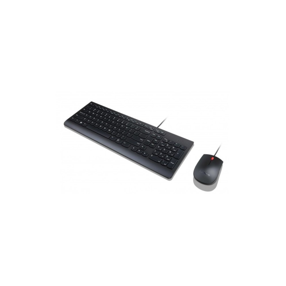 Lenovo 4X30L79909 tastiera Mouse incluso Universale USB QWERTZ Polacco Nero