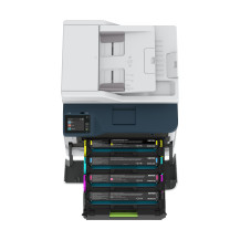 Xerox C235 A4 22 ppm Copia/Stampa/Scansione/Fax wireless con stampa fronte/retro PS3 PCL5e/6 ADF 2 vassoi Totale 251 fogli
