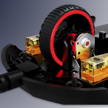 HyperX Pulsefire Haste – Gaming mouse (bianco-rosa)