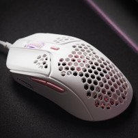 HyperX Pulsefire Haste – Gaming mouse (bianco-rosa)
