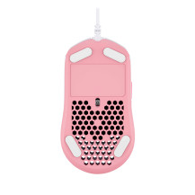 HyperX Pulsefire Haste – Gaming mouse (bianco-rosa)