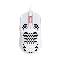 HyperX Pulsefire Haste – Gaming mouse (bianco-rosa)