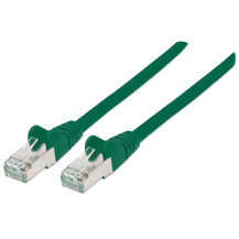Intellinet 350594 cavo di rete Verde 0,5 m Cat6a S/FTP (S-STP)