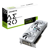 GIGABYTE GeForce RTX 5080 AERO OC SFF 16G Scheda Grafica - 16GB GDDR7, 256 bit, PCI-E 5.0, 2730MHz Core Clock, 3 x DisplayPort, 
