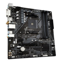 GIGABYTE A520M DS3H AC Scheda Madre - CPU AMD Ryzen Serie 5000, VRM 5+3 fasi, fino a 4733 MHz DDR5 (OC), 1xPCIe 3.0 M.2, LAN GbE