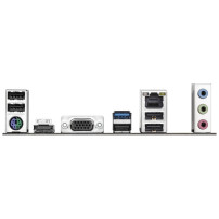 GIGABYTE H810M H Scheda madre - CPU Intel Core Ultra (Serie 2), VRM a 4+1+2 fasi, fino a 6400 MHz DDR5, 1xPCIe 4.0 M.2, LAN 1GbE