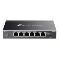 TP-Link Omada ES206GP switch di rete Gestito Gigabit Ethernet (10/100/1000) Supporto Power over Ethernet (PoE) Nero
