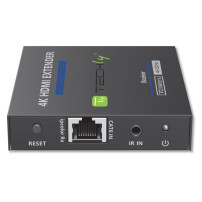 Techly IDATA EXT-565 moltiplicatore AV Trasmettitore e ricevitore AV Nero