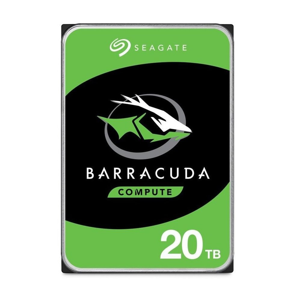 Seagate Barracuda 20TB disco rigido interno 7200 Giri/min 512 MB 3.5" SATA