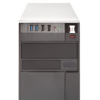 itek ITOCRB10 computer case Mini Tower Nero 500 W