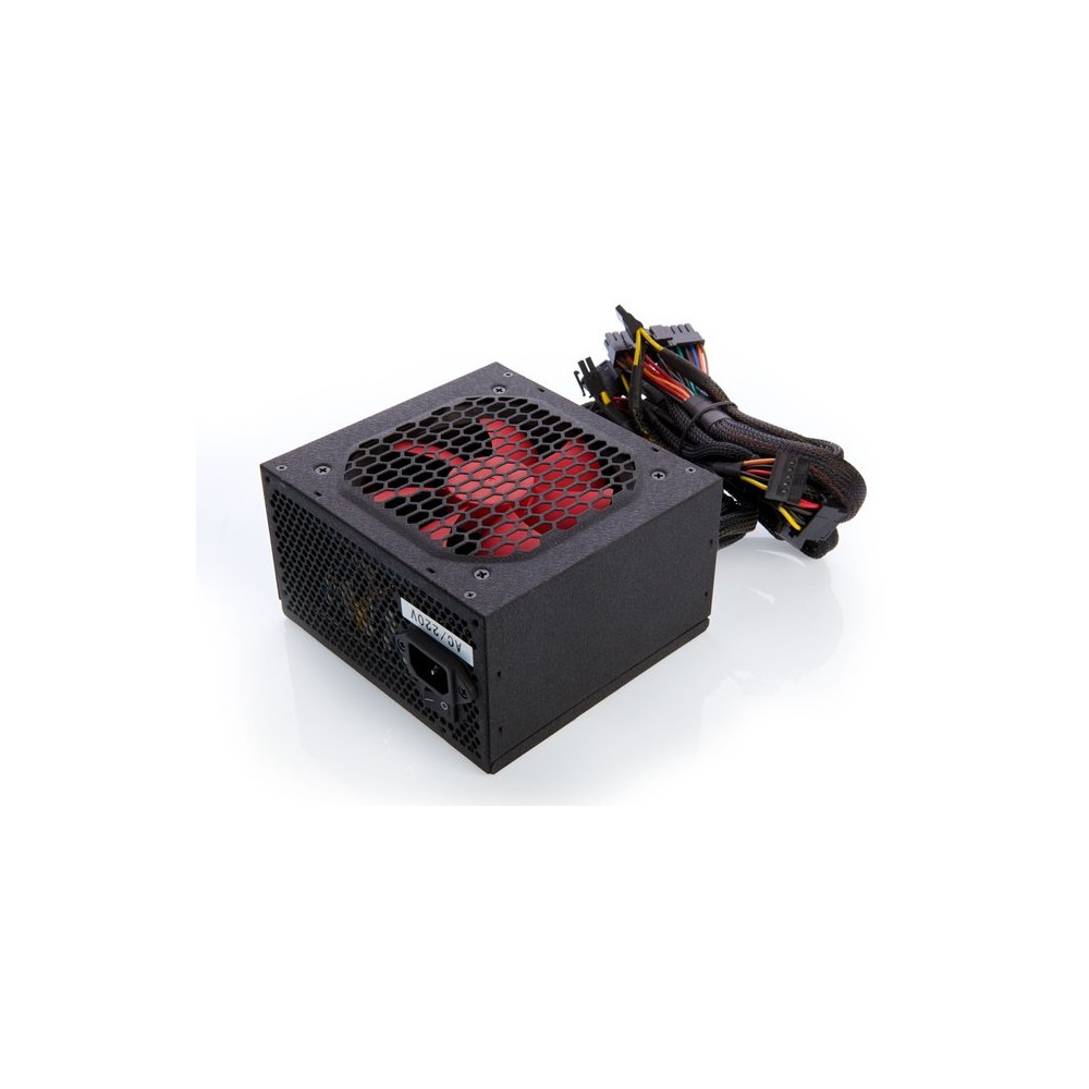 itek DESERT 550 alimentatore per computer 550 W 20+4 pin ATX ATX Nero, Rosso