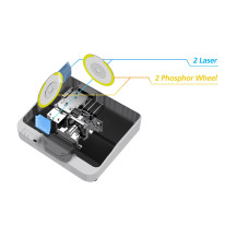 Ricoh PJ UHL3660 Proiettore a raggio ultra corto 6500 ANSI lumen DLP UHD 4K (3840x2160) Bianco