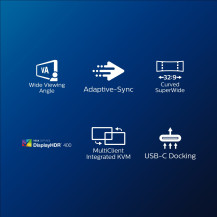 Philips P Line Display LCD curvo in 32:9 SuperWide 499P9H/00