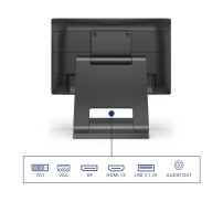 Philips 162B9T/00 Monitor PC 39,6 cm (15.6") 1366 x 768 Pixel HD LCD Touch screen Nero