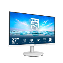 Philips V Line 271V8AW/00 Monitor PC 68,6 cm (27") 1920 x 1080 Pixel Full HD LCD Bianco