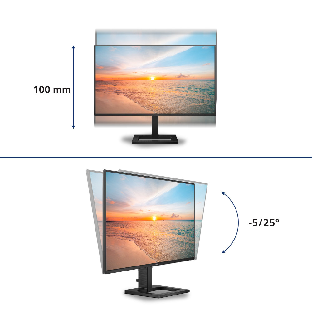Philips Serie 1000 27E1N1600AE/00 Monitor PC 68,6 cm (27") 2560 x 1440 Pixel Quad HD LCD Nero