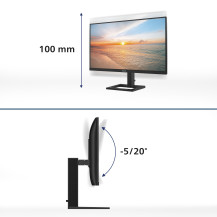 Philips Serie 1000 27E1N1800AE/00 Monitor PC 68,6 cm (27") 3840 x 2160 Pixel 4K Ultra HD LED Nero