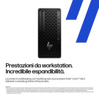 HP Z1 G1i Wolf Pro Security Edition Intel Core Ultra 9 285 32 GB DDR5-SDRAM 1 TB SSD Windows 11 Pro Tower Stazione di lavoro AI 