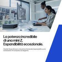 HP Z2 Mini G1i Wolf Pro Security Edition Intel Core Ultra 7 265 32 GB DDR5-SDRAM 1 TB SSD NVIDIA RTX A400 Windows 11 Pro Mini PC