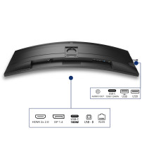 Philips 5000 series 49B2U5900C/00 Monitor PC 124 cm (48.8") 5120 x 1440 Pixel Dual QHD LCD Nero