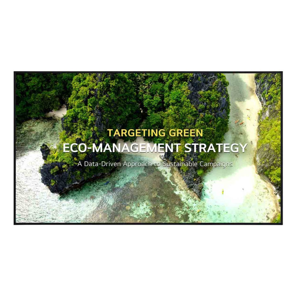 LG 43UL3Q-E visualizzatore di messaggi Pannello piatto per segnaletica digitale 109,2 cm (43") LED Wi-Fi 350 cd/m² 4K Ultra HD N