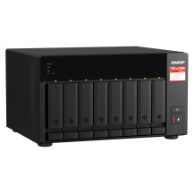 QNAP TS-873A NAS Tower Ryzen Embedded V1500B 8 GB DDR4 0 TB QNAP Turbo System Nero