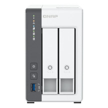 QNAP TS-216G server NAS e di archiviazione Tower Cortex-A Cortex-A55 4 GB HDD Bianco