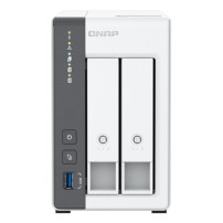 QNAP TS-216G server NAS e di archiviazione Tower Cortex-A Cortex-A55 4 GB HDD Bianco