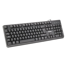 itek DGT C01 tastiera Universale USB QWERTY Inglese, Italiano Nero