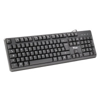 itek DGT C01 tastiera Universale USB QWERTY Inglese, Italiano Nero