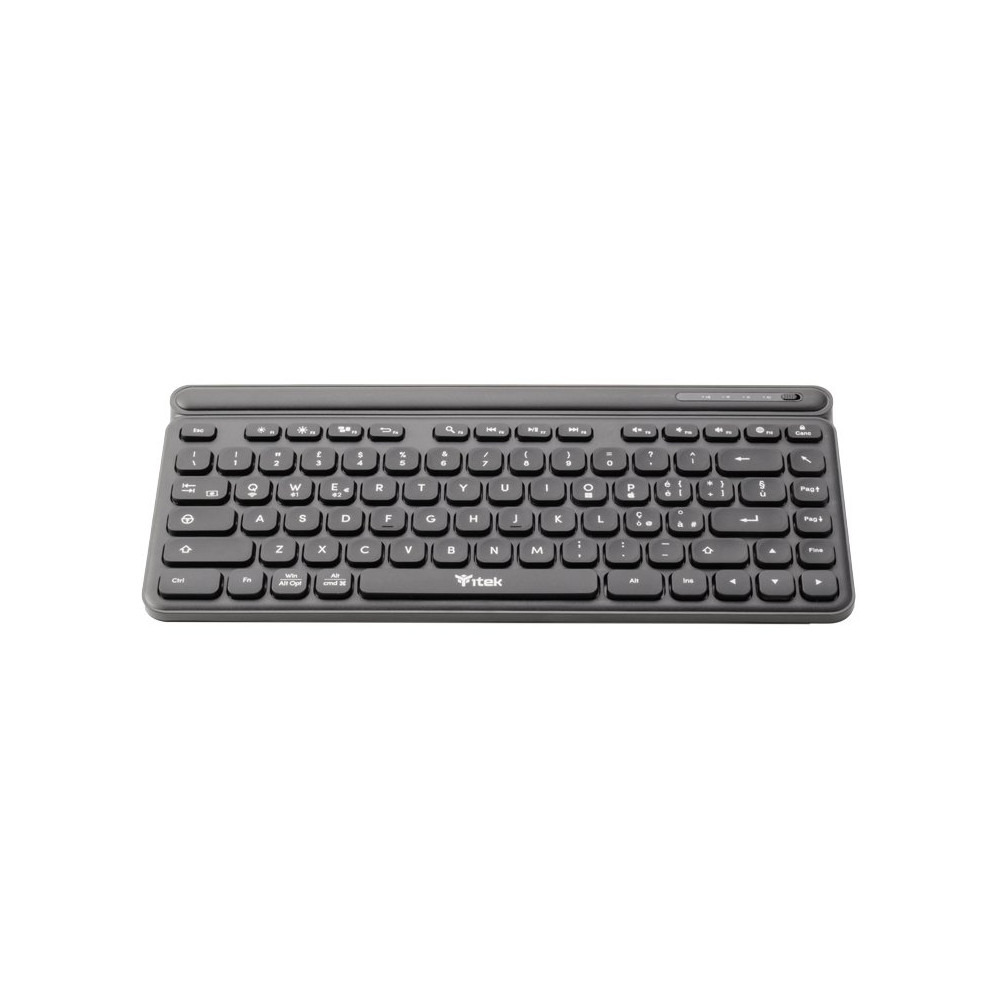 itek DGT W42B tastiera Universale RF senza fili + Bluetooth QWERTY Inglese, Italiano Nero
